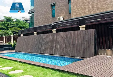 折叠系列泳池SPA覆盖系统